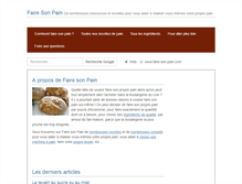 Tablet Screenshot of faire-son-pain.com